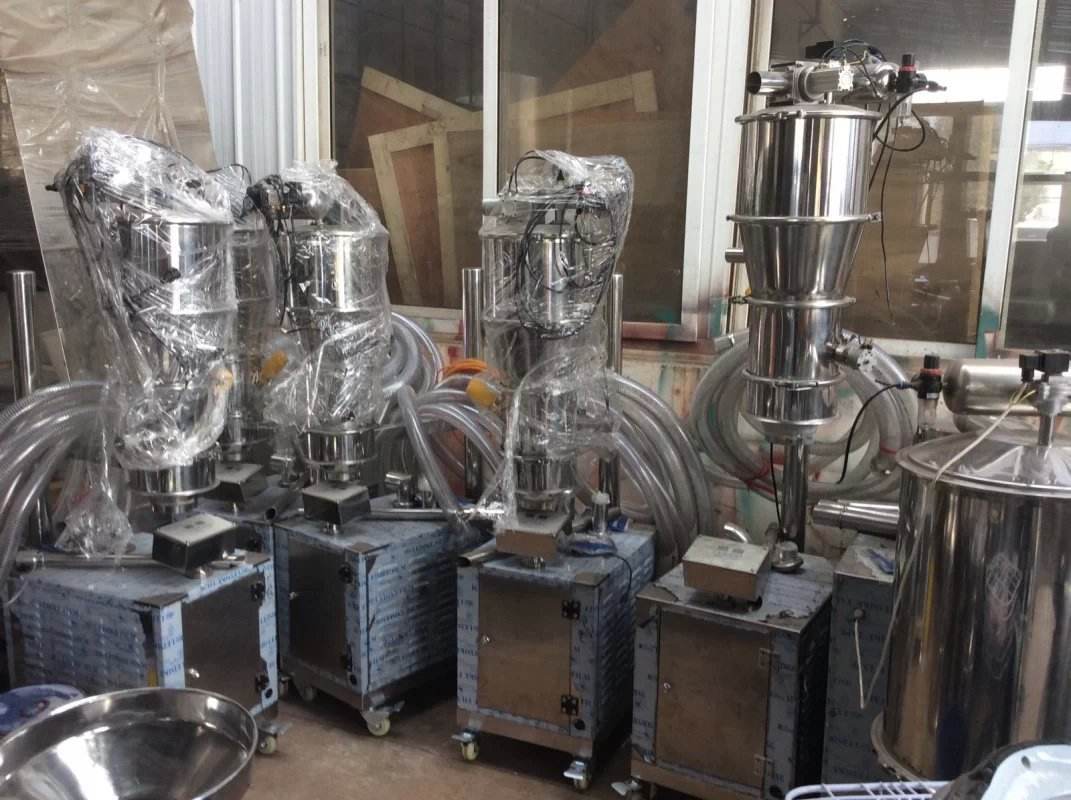 供应全自动真空填料机 高效助力塑料颗粒加料生产